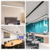 LEDTM® SURFACEPENDANT-PROFILE 70826-3M Προφίλ Αλουμινίου - Βάση & Ψύκτρα Ταινίας LED με Λευκό Γαλακτερό Κάλυμμα - Επιφανειακή & Κρεμαστή Χρήση - Πατητό Κάλυμμα - Ασημί - 3 Μέτρα - Μ300 x Π5 x Υ7cm - Image 9