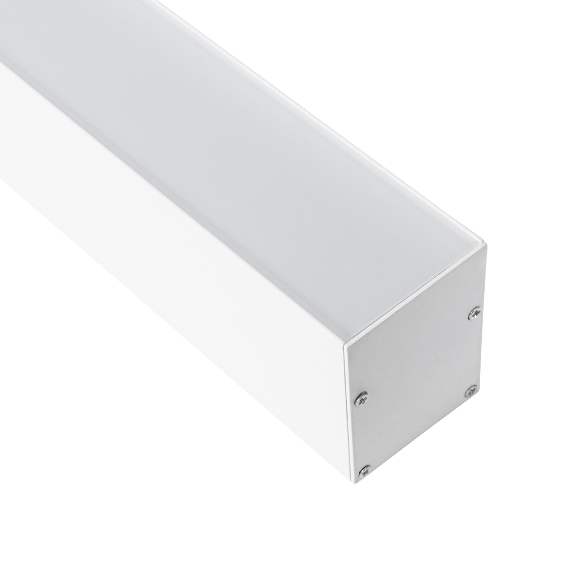 LEDTM® SURFACEPENDANT-PROFILE 70827-1M Προφίλ Αλουμινίου - Βάση & Ψύκτρα Ταινίας LED με Λευκό Γαλακτερό Κάλυμμα - Επιφανειακή & Κρεμαστή Χρήση - Πατητό Κάλυμμα - Λευκό - 1 Μέτρο - Μ100 x Π5 x Υ7cm - Image 2