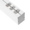 LEDTM® SURFACEPENDANT-PROFILE 70827-1M Προφίλ Αλουμινίου - Βάση & Ψύκτρα Ταινίας LED με Λευκό Γαλακτερό Κάλυμμα - Επιφανειακή & Κρεμαστή Χρήση - Πατητό Κάλυμμα - Λευκό - 1 Μέτρο - Μ100 x Π5 x Υ7cm - Image 5