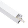 LEDTM® SURFACEPENDANT-PROFILE 70827-3M Προφίλ Αλουμινίου - Βάση & Ψύκτρα Ταινίας LED με Λευκό Γαλακτερό Κάλυμμα - Επιφανειακή & Κρεμαστή Χρήση - Πατητό Κάλυμμα - Λευκό - 3 Μέτρα - Μ300 x Π5 x Υ7cm - Image 4