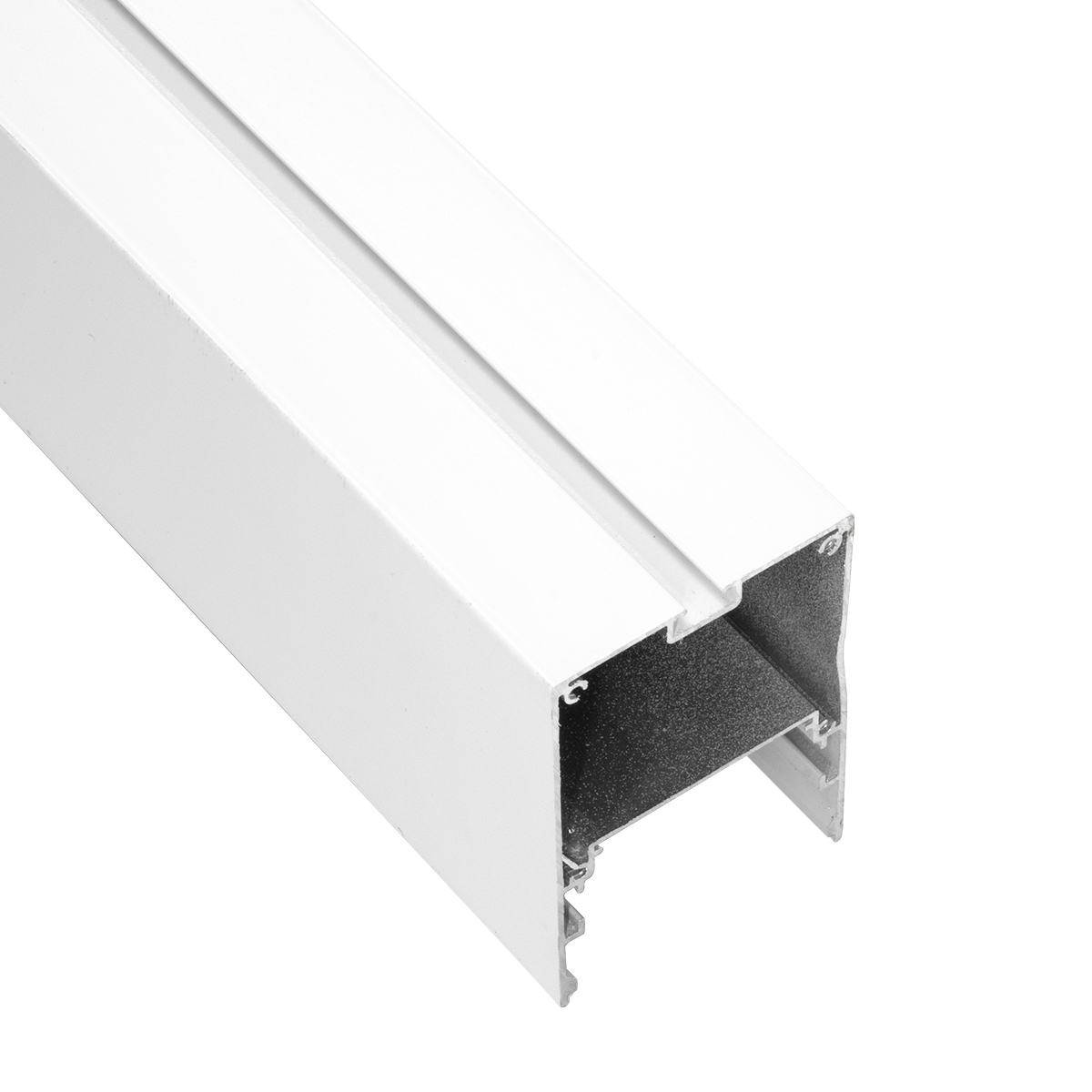 LEDTM® SURFACEPENDANT-PROFILE 70827-3M Προφίλ Αλουμινίου - Βάση & Ψύκτρα Ταινίας LED με Λευκό Γαλακτερό Κάλυμμα - Επιφανειακή & Κρεμαστή Χρήση - Πατητό Κάλυμμα - Λευκό - 3 Μέτρα - Μ300 x Π5 x Υ7cm - Image 5
