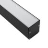 LEDTM® SURFACEPENDANT-PROFILE 70828-1M Προφίλ Αλουμινίου - Βάση & Ψύκτρα Ταινίας LED με Λευκό Γαλακτερό Κάλυμμα - Επιφανειακή & Κρεμαστή Χρήση - Πατητό Κάλυμμα - Μαύρο - 1 Μέτρο - Μ100 x Π5 x Υ7cm - Image 2