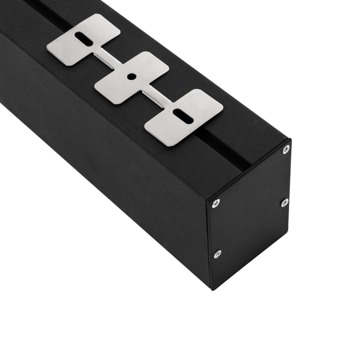 LEDTM® SURFACEPENDANT-PROFILE 70828-1M Προφίλ Αλουμινίου - Βάση & Ψύκτρα Ταινίας LED με Λευκό Γαλακτερό Κάλυμμα - Επιφανειακή & Κρεμαστή Χρήση - Πατητό Κάλυμμα - Μαύρο - 1 Μέτρο - Μ100 x Π5 x Υ7cm - Image 5