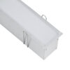 LEDTM® RECESS-PROFILE 70829-3M Προφίλ Αλουμινίου - Βάση & Ψύκτρα Ταινίας LED με Λευκό Γαλακτερό Κάλυμμα - Χωνευτή Χρήση - Πατητό Κάλυμμα - Ασημί - 3 Μέτρα - Μ300 x Π7.5 x Υ7cm - Image 2