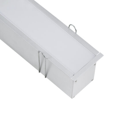 Alternative view of LEDTM® RECESS-PROFILE 70829-3M Προφίλ Αλουμινίου - Βάση & Ψύκτρα Ταινίας LED με Λευκό Γαλακτερό Κάλυμμα - Χωνευτή Χρήση - Πατητό Κάλυμμα - Ασημί - 3 Μέτρα - Μ300 x Π7.5 x Υ7cm
