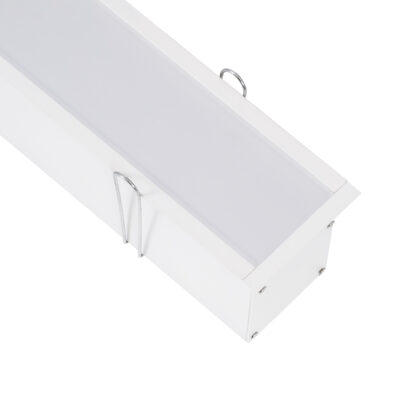 Alternative view of LEDTM® RECESS-PROFILE 70833-3M Προφίλ Αλουμινίου - Βάση & Ψύκτρα Ταινίας LED με Λευκό Γαλακτερό Κάλυμμα - Χωνευτή Χρήση - Πατητό Κάλυμμα - Λευκό - 3 Μέτρα - Μ300 x Π7.5 x Υ7cm
