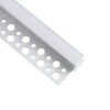 LEDTM® ALP-PLASTERIN GYPSO 70834-3M Χωνευτό Τερματικό Προφίλ Αλουμινίου Ειδικό για Γυψοσανίδα με Λευκό Γαλακτερό Πατητό Κάλυμμα για Ταινίες LED IP20 - Ασημί & Λευκό - Μ300 x Π3.3 x Υ1.5cm - Πακέτο 5 Τεμαχίων - Image 4