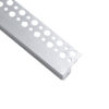 LEDTM® ALP-PLASTERIN GYPSO 70834-3M Χωνευτό Τερματικό Προφίλ Αλουμινίου Ειδικό για Γυψοσανίδα με Λευκό Γαλακτερό Πατητό Κάλυμμα για Ταινίες LED IP20 - Ασημί & Λευκό - Μ300 x Π3.3 x Υ1.5cm - Πακέτο 5 Τεμαχίων - Image 5