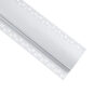 LEDTM® ALP-PLASTERIN GYPSO 70840-3M Χωνευτό Προφίλ Αλουμινίου Ειδικό για Δημιουργία Κρυφού Φωτισμού σε Γυψοσανίδα με Λευκό Γαλακτερό Πατητό Κάλυμμα για Ταινίες LED IP20 - Ασημί & Λευκό - Μ300 x Π9.7 x Υ2cm - Πακέτο 5 Τεμαχίων - Image 4