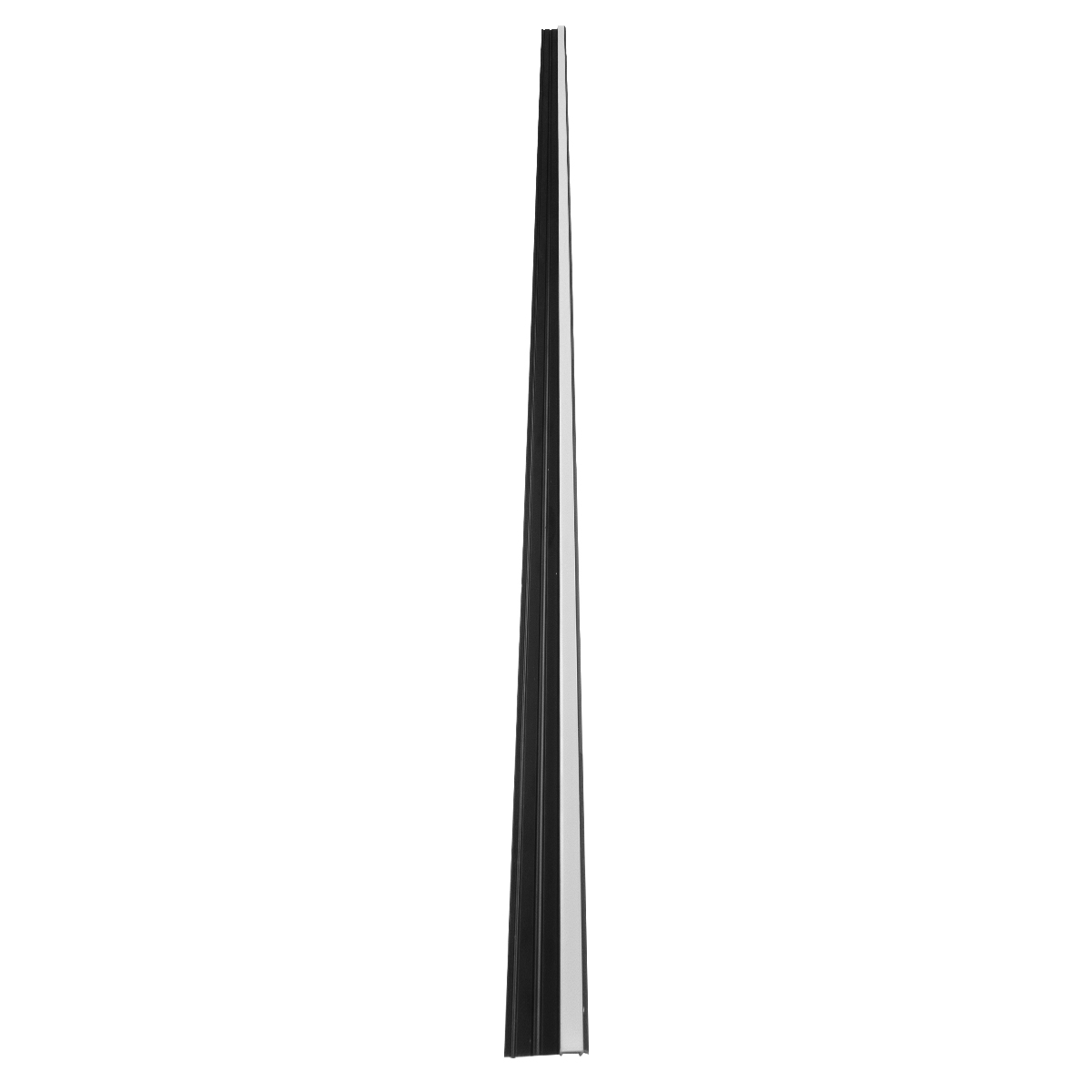 LEDTM® ALP-STEP-GRIP STAIR 70841-3M Επιφανειακό Προφίλ Αλουμινίου Ειδικό για Φωτισμό Σκαλοπατιού με Λευκό Γαλακτερό Πατητό Κάλυμμα για Ταινίες LED IP20 - Μαύρο & Λευκό - Μ300 x Π6 x Υ2.1cm - Image 4