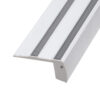 LEDTM® STAIR-PROFILE 70842-3M Προφίλ Αλουμινίου - Βάση & Ψύκτρα Ταινίας LED με Λευκό Γαλακτερό Κάλυμμα - Χρήση σε Σκαλοπάτια - Πατητό Κάλυμμα - Ασημί - 3 Μέτρα - Μ300 x Π8 x Υ3.2cm - Image 7