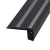 LEDTM® STAIR-PROFILE 70843-3M Προφίλ Αλουμινίου - Βάση & Ψύκτρα Ταινίας LED με Μαύρο Φιμέ Κάλυμμα - Χρήση σε Σκαλοπάτια - Πατητό Κάλυμμα - Μαύρο - 3 Μέτρα - Μ300 x Π8 x Υ3.2cm - Image 7