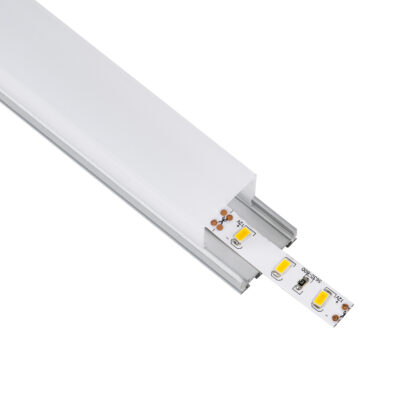 Alternative view of LEDTM® SURFACEPENDANT-PROFILE 70847-3M Προφίλ Αλουμινίου - Βάση & Ψύκτρα Ταινίας LED με Λευκό Γαλακτερό Κάλυμμα - Επιφανειακή & Κρεμαστή Χρήση - Πατητό Κάλυμμα - Ασημί - 3 Μέτρα - Πακέτο 5 Τεμαχίων - Μ300 x Π2.6 x Υ2.3cm