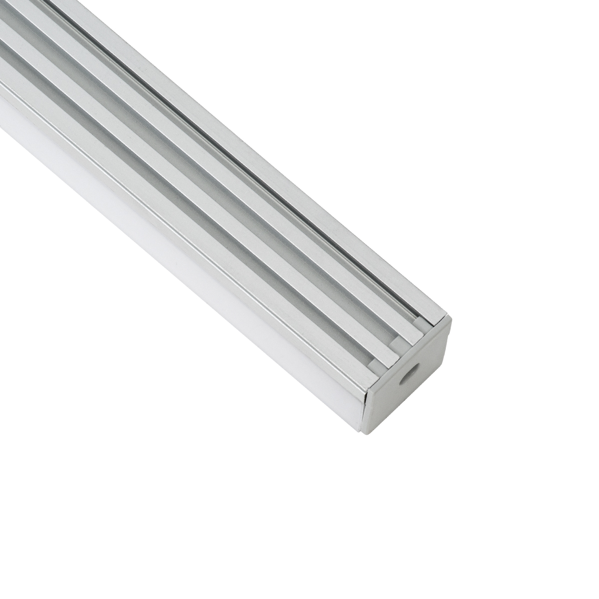 LEDTM® SURFACEPENDANT-PROFILE 70847-3M Προφίλ Αλουμινίου - Βάση & Ψύκτρα Ταινίας LED με Λευκό Γαλακτερό Κάλυμμα - Επιφανειακή & Κρεμαστή Χρήση - Πατητό Κάλυμμα - Ασημί - 3 Μέτρα - Πακέτο 5 Τεμαχίων - Μ300 x Π2.6 x Υ2.3cm - Image 5