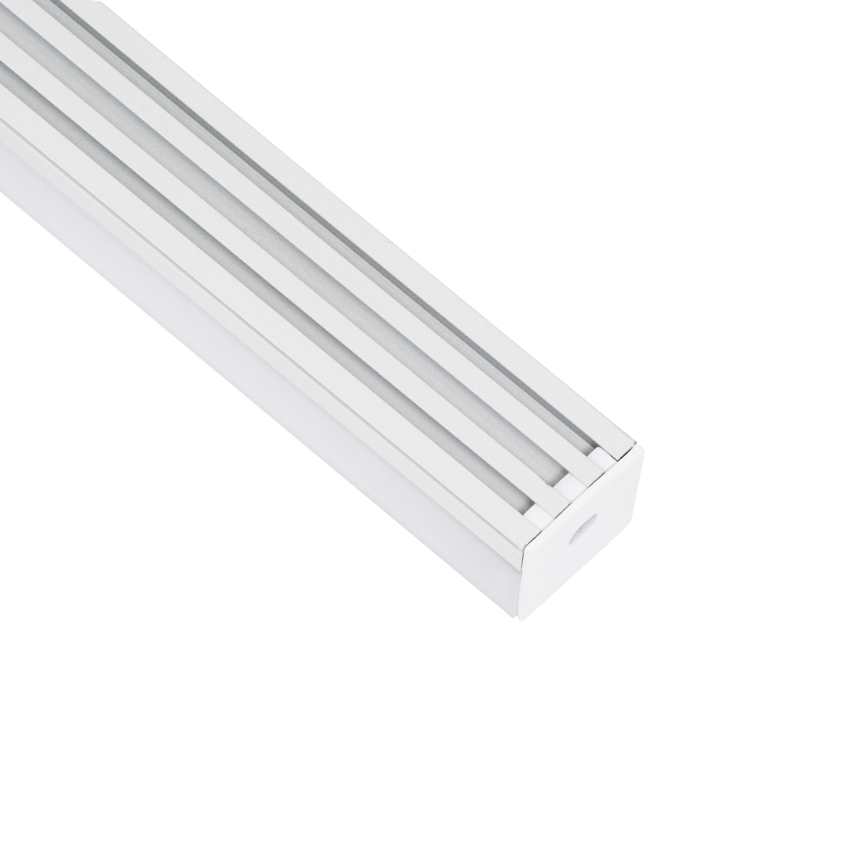 LEDTM® SURFACEPENDANT-PROFILE 70848-3M Προφίλ Αλουμινίου - Βάση & Ψύκτρα Ταινίας LED με Λευκό Γαλακτερό Κάλυμμα - Επιφανειακή & Κρεμαστή Χρήση - Πατητό Κάλυμμα - Λευκό - 3 Μέτρα - Πακέτο 5 Τεμαχίων - Μ300 x Π2.6 x Υ2.3cm - Image 5