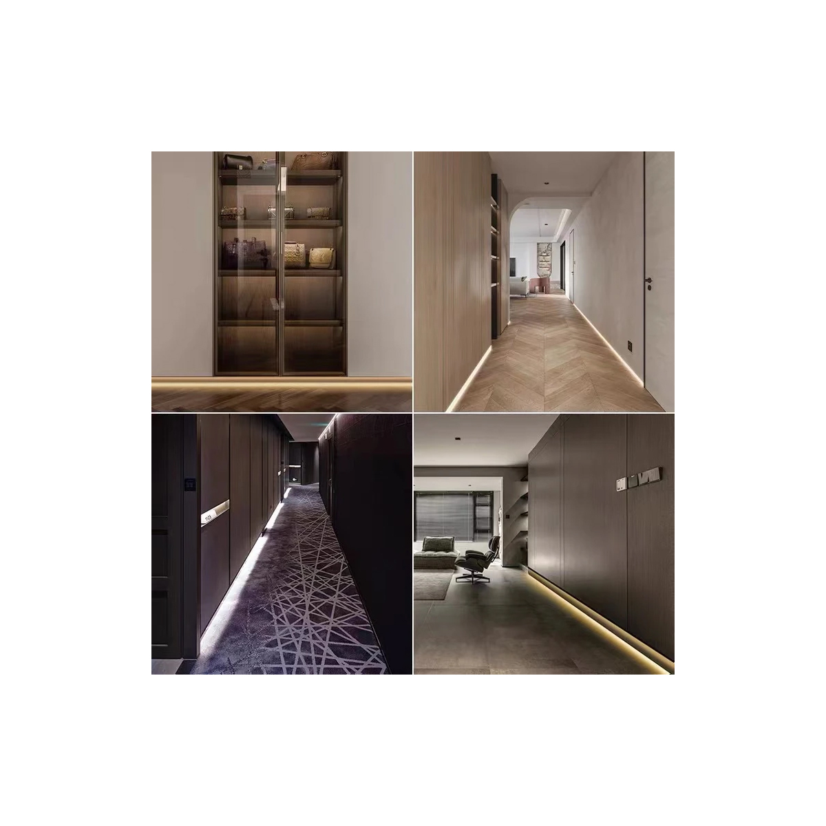LEDTM® SKIRTINGBOARD-PROFILE 70850-3M Προφίλ Αλουμινίου - Βάση & Ψύκτρα Ταινίας LED με Λευκό Γαλακτερό Κάλυμμα - Επιφανειακή Χρήση για Περβάζι - Πατητό Κάλυμμα - Ασημί - 3 Μέτρα - Μ300 x Π1.6 x Υ8cm - Image 11
