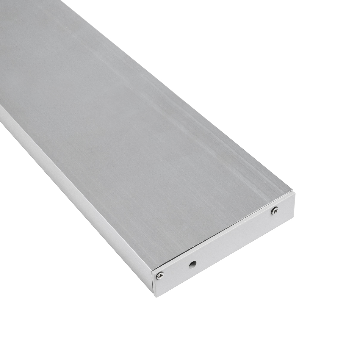 LEDTM® SKIRTINGBOARD-PROFILE 70850-3M Προφίλ Αλουμινίου - Βάση & Ψύκτρα Ταινίας LED με Λευκό Γαλακτερό Κάλυμμα - Επιφανειακή Χρήση για Περβάζι - Πατητό Κάλυμμα - Ασημί - 3 Μέτρα - Μ300 x Π1.6 x Υ8cm - Image 5