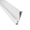LEDTM® SKIRTINGBOARD-PROFILE 70851-3M Προφίλ Αλουμινίου - Βάση & Ψύκτρα Ταινίας LED με Λευκό Γαλακτερό Κάλυμμα - Επιφανειακή Χρήση για Περβάζι - Πατητό Κάλυμμα - Λευκό - 3 Μέτρα - Μ300 x Π1.6 x Υ8cm - Image 6