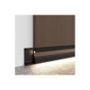 LEDTM® SKIRTINGBOARD-PROFILE 70852-3M Προφίλ Αλουμινίου - Βάση & Ψύκτρα Ταινίας LED με Λευκό Γαλακτερό Κάλυμμα - Επιφανειακή Χρήση για Περβάζι - Πατητό Κάλυμμα - Μαύρο - 3 Μέτρα - Μ300 x Π1.6 x Υ8cm - Image 14