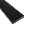 LEDTM® SKIRTINGBOARD-PROFILE 70852-3M Προφίλ Αλουμινίου - Βάση & Ψύκτρα Ταινίας LED με Λευκό Γαλακτερό Κάλυμμα - Επιφανειακή Χρήση για Περβάζι - Πατητό Κάλυμμα - Μαύρο - 3 Μέτρα - Μ300 x Π1.6 x Υ8cm - Image 5