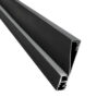LEDTM® SKIRTINGBOARD-PROFILE 70852-3M Προφίλ Αλουμινίου - Βάση & Ψύκτρα Ταινίας LED με Λευκό Γαλακτερό Κάλυμμα - Επιφανειακή Χρήση για Περβάζι - Πατητό Κάλυμμα - Μαύρο - 3 Μέτρα - Μ300 x Π1.6 x Υ8cm - Image 6