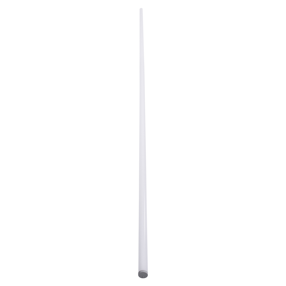 LEDTM® ALP-ROUND TUBIT 70853-3M Επιφανειακό & Κρεμαστό Προφίλ Αλουμινίου με Λευκό Γαλακτερό Πατητό Κάλυμμα για Ταινίες LED IP20 - Ασημί & Λευκό - Μ300 x Π3 x Υ3cm - Image 7
