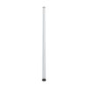 LEDTM® ALP-ROUND TUBIT 70854-1M Επιφανειακό & Κρεμαστό Προφίλ Αλουμινίου με Λευκό Γαλακτερό Πατητό Κάλυμμα για Ταινίες LED IP20 - Μαύρο & Λευκό - Μ100 x Π3 x Υ3cm - Image 7