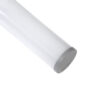 LEDTM® ALP-ROUND TUBIT 70855-3M Επιφανειακό & Κρεμαστό Προφίλ Αλουμινίου με Λευκό Γαλακτερό Πατητό Κάλυμμα για Ταινίες LED IP20 - Ασημί & Λευκό - Μ300 x Π6 x Υ6cm - Image 4