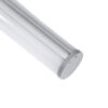 LEDTM® ALP-ROUND TUBIT 70855-3M Επιφανειακό & Κρεμαστό Προφίλ Αλουμινίου με Λευκό Γαλακτερό Πατητό Κάλυμμα για Ταινίες LED IP20 - Ασημί & Λευκό - Μ300 x Π6 x Υ6cm - Image 5