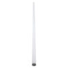 LEDTM® ALP-ROUND TUBIT 70855-3M Επιφανειακό & Κρεμαστό Προφίλ Αλουμινίου με Λευκό Γαλακτερό Πατητό Κάλυμμα για Ταινίες LED IP20 - Ασημί & Λευκό - Μ300 x Π6 x Υ6cm - Image 7