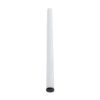 LEDTM® ALP-ROUND TUBIT 70856-1M Επιφανειακό & Κρεμαστό Προφίλ Αλουμινίου με Λευκό Γαλακτερό Πατητό Κάλυμμα για Ταινίες LED IP20 - Μαύρο & Λευκό - Μ100 x Π6 x Υ6cm - Image 7