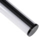 LEDTM® ALP-ROUND TUBIT 70856-3M Επιφανειακό & Κρεμαστό Προφίλ Αλουμινίου με Λευκό Γαλακτερό Πατητό Κάλυμμα για Ταινίες LED IP20 - Μαύρο & Λευκό - Μ300 x Π6 x Υ6cm - Image 5