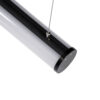 LEDTM® ALP-ROUND TUBIT 70856-3M Επιφανειακό & Κρεμαστό Προφίλ Αλουμινίου με Λευκό Γαλακτερό Πατητό Κάλυμμα για Ταινίες LED IP20 - Μαύρο & Λευκό - Μ300 x Π6 x Υ6cm - Image 6