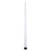 LEDTM® ALP-ROUND TUBIT 70856-3M Επιφανειακό & Κρεμαστό Προφίλ Αλουμινίου με Λευκό Γαλακτερό Πατητό Κάλυμμα για Ταινίες LED IP20 - Μαύρο & Λευκό - Μ300 x Π6 x Υ6cm - Image 7