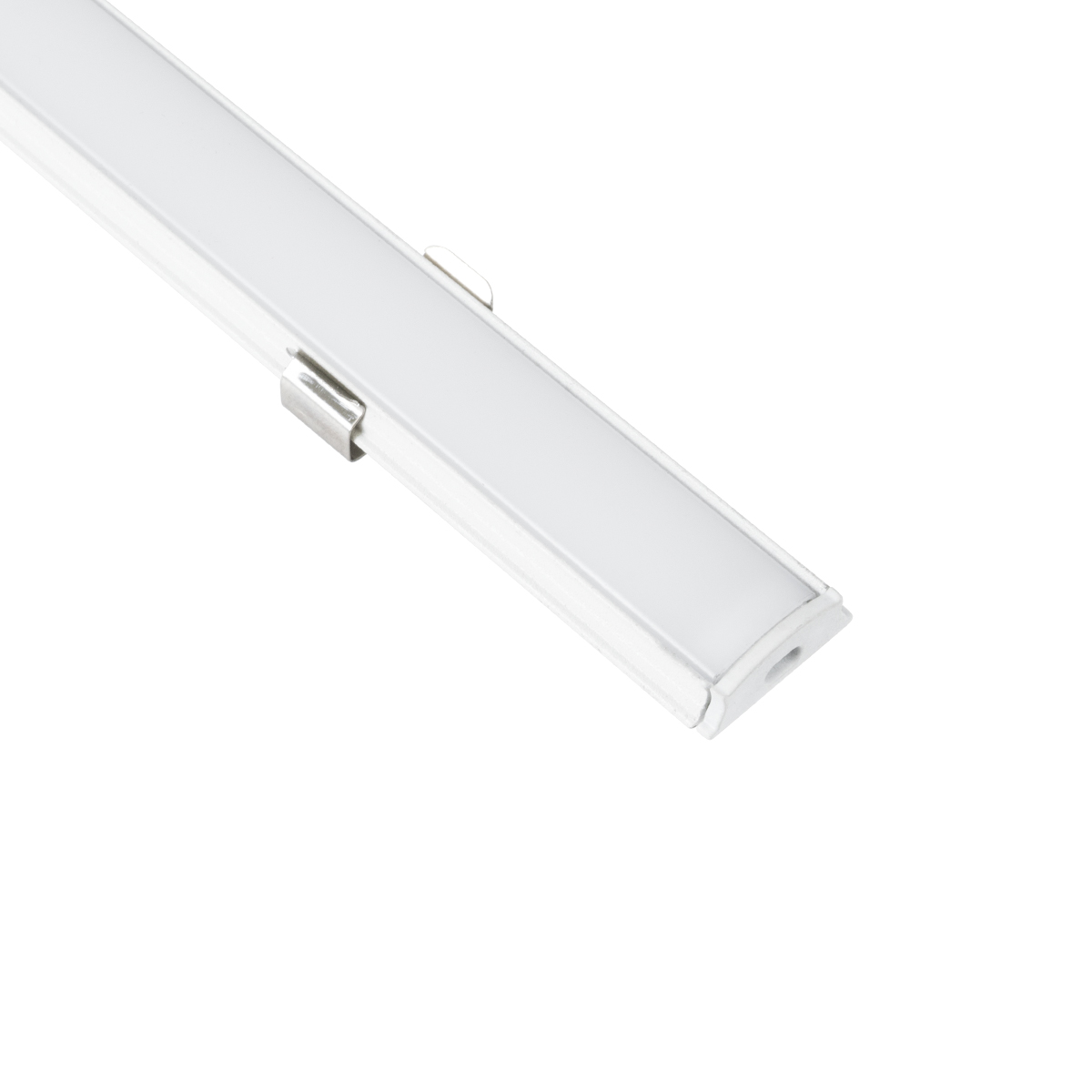 LEDTM® CURVED-PROFILE 70863-3M Προφίλ Αλουμινίου - Βάση & Ψύκτρα Ταινίας LED με Λευκό Γαλακτερό Κάλυμμα - Επιφανειακή Χρήση - Εύκαμπτο με Δυνατότητα Κυρτής Τοποθέτησης - Πατητό Κάλυμμα - Λευκό - 3 Μέτρα - Πακέτο 5 Τεμαχίων - Μ300 x Π1.8 x Υ0.5cm - Image 4