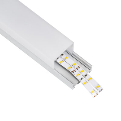 Alternative view of LEDTM® SURFACEPENDANT-PROFILE 70864-1M Προφίλ Αλουμινίου - Βάση & Ψύκτρα Ταινίας LED με Λευκό Γαλακτερό Κάλυμμα - Επιφανειακή & Κρεμαστή Χρήση - Πατητό Κάλυμμα - Ασημί - 1 Μέτρο - Μ100 x Π4.5 x Υ4.2cm