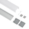 LEDTM® SURFACEPENDANT-PROFILE 70864-1M Προφίλ Αλουμινίου - Βάση & Ψύκτρα Ταινίας LED με Λευκό Γαλακτερό Κάλυμμα - Επιφανειακή & Κρεμαστή Χρήση - Πατητό Κάλυμμα - Ασημί - 1 Μέτρο - Μ100 x Π4.5 x Υ4.2cm - Image 3