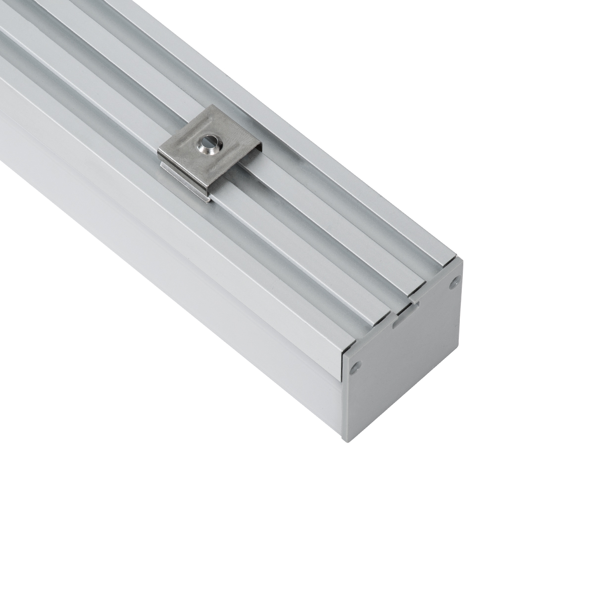 LEDTM® SURFACEPENDANT-PROFILE 70864-3M Προφίλ Αλουμινίου - Βάση & Ψύκτρα Ταινίας LED με Λευκό Γαλακτερό Κάλυμμα - Επιφανειακή & Κρεμαστή Χρήση - Πατητό Κάλυμμα - Ασημί - 3 Μέτρα - Μ300 x Π4.5 x Υ4.2cm - Image 6