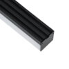 LEDTM® SURFACEPENDANT-PROFILE 70866-3M Προφίλ Αλουμινίου - Βάση & Ψύκτρα Ταινίας LED με Λευκό Γαλακτερό Κάλυμμα - Επιφανειακή & Κρεμαστή Χρήση - Πατητό Κάλυμμα - Μαύρο - 3 Μέτρα - Μ300 x Π4.5 x Υ4.2cm - Image 5