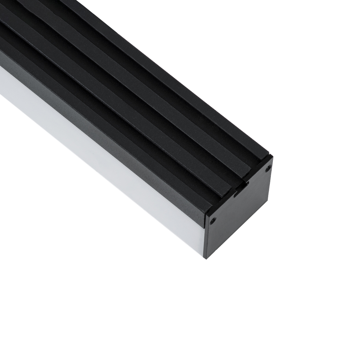 LEDTM® SURFACEPENDANT-PROFILE 70866-3M Προφίλ Αλουμινίου - Βάση & Ψύκτρα Ταινίας LED με Λευκό Γαλακτερό Κάλυμμα - Επιφανειακή & Κρεμαστή Χρήση - Πατητό Κάλυμμα - Μαύρο - 3 Μέτρα - Μ300 x Π4.5 x Υ4.2cm - Image 5
