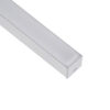 LEDTM® ALP-LINEAR LIGHTLINE 70867- 3M Επιφανειακό Προφίλ Αλουμινίου με Λευκό Γαλακτερό Πατητό Κάλυμμα για Ταινίες LED IP20 - Ασημί & Λευκό - Πακέτο 5 Τεμαχίων - Μ300 x Π2.3 x Υ2cm - Image 4
