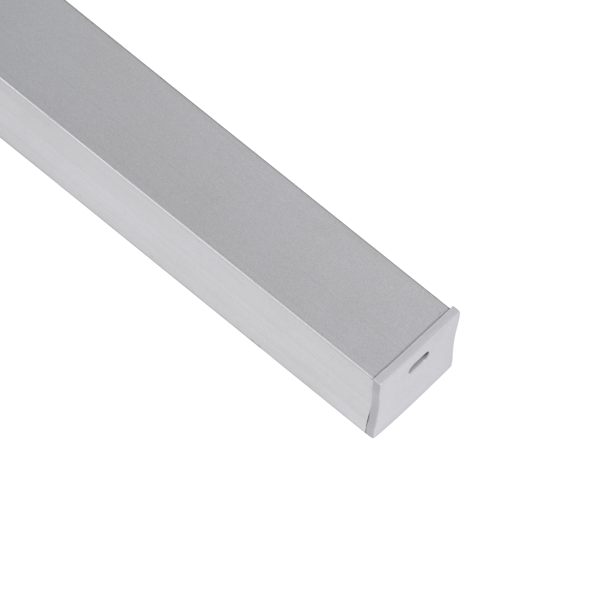 LEDTM® ALP-LINEAR LIGHTLINE 70867- 3M Επιφανειακό Προφίλ Αλουμινίου με Λευκό Γαλακτερό Πατητό Κάλυμμα για Ταινίες LED IP20 - Ασημί & Λευκό - Πακέτο 5 Τεμαχίων - Μ300 x Π2.3 x Υ2cm - Image 5