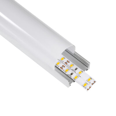 Alternative view of LEDTM® SURFACEPENDANT-PROFILE 70870-1M Προφίλ Αλουμινίου - Βάση & Ψύκτρα Ταινίας LED με Λευκό Γαλακτερό Κάλυμμα - Επιφανειακή & Κρεμαστή Χρήση - Πατητό Κάλυμμα - Ασημί - 1 Μέτρα - Μ100 x Π4.5 x Υ4.2cm