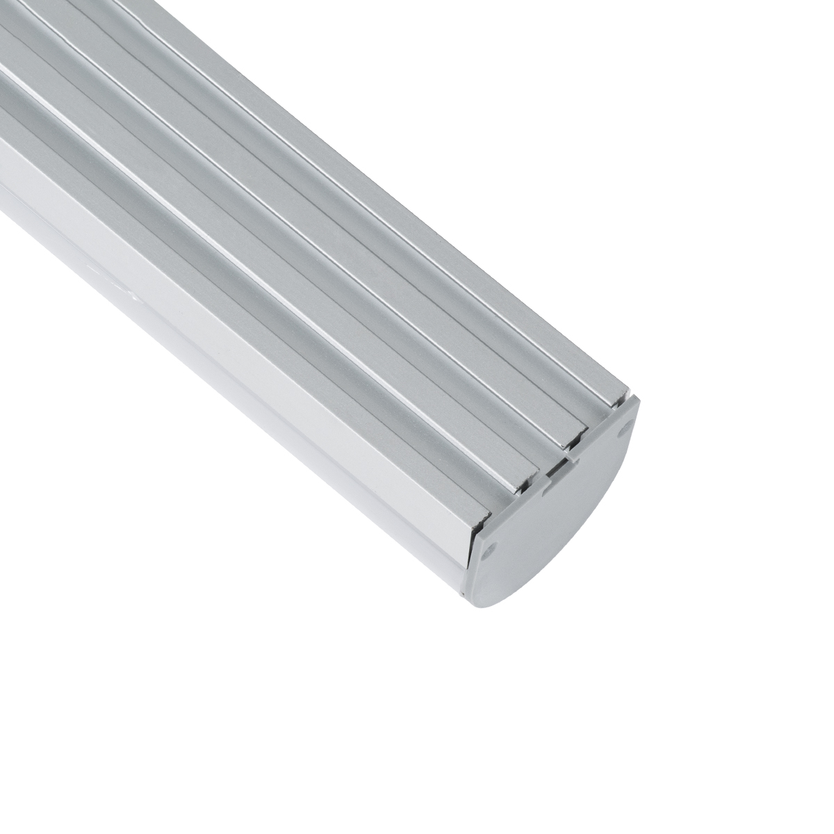 LEDTM® SURFACEPENDANT-PROFILE 70870-3M Προφίλ Αλουμινίου - Βάση & Ψύκτρα Ταινίας LED με Λευκό Γαλακτερό Κάλυμμα - Επιφανειακή & Κρεμαστή Χρήση - Πατητό Κάλυμμα - Ασημί - 3 Μέτρα - Μ300 x Π4.5 x Υ4.2cm - Image 5