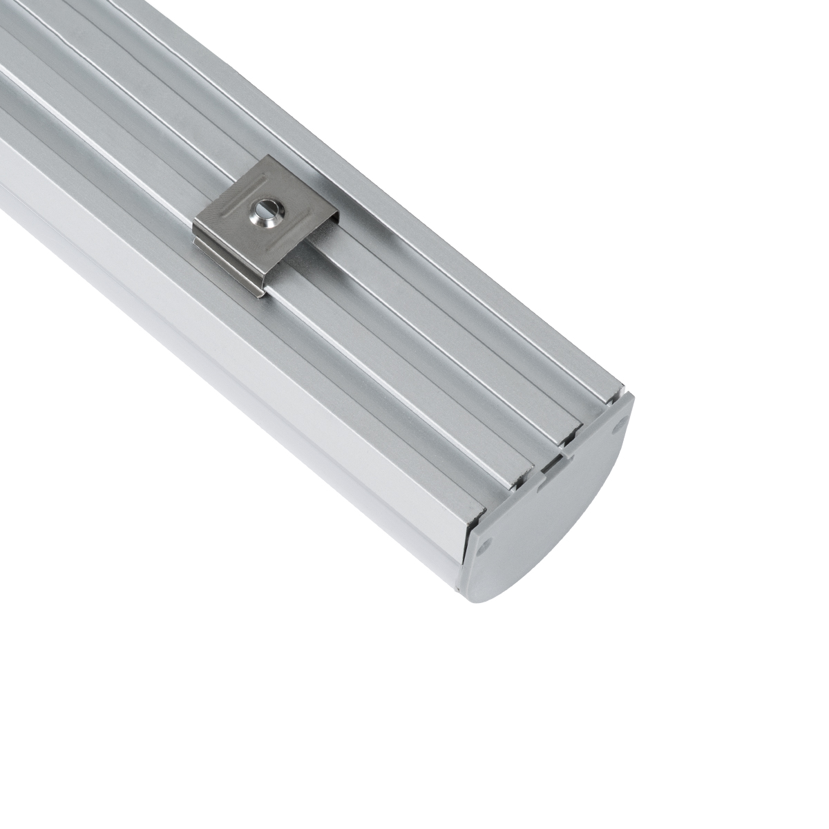 LEDTM® SURFACEPENDANT-PROFILE 70870-3M Προφίλ Αλουμινίου - Βάση & Ψύκτρα Ταινίας LED με Λευκό Γαλακτερό Κάλυμμα - Επιφανειακή & Κρεμαστή Χρήση - Πατητό Κάλυμμα - Ασημί - 3 Μέτρα - Μ300 x Π4.5 x Υ4.2cm - Image 6
