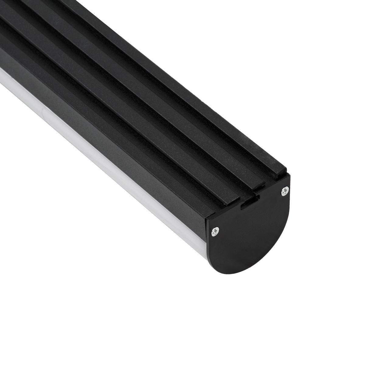 LEDTM® SURFACEPENDANT-PROFILE 70872-1M Προφίλ Αλουμινίου - Βάση & Ψύκτρα Ταινίας LED με Λευκό Γαλακτερό Κάλυμμα - Επιφανειακή & Κρεμαστή Χρήση - Πατητό Κάλυμμα - Μαύρο - 1 Μέτρα - Μ100 x Π4.5 x Υ4.2cm - Image 5