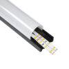 LEDTM® SURFACEPENDANT-PROFILE 70872-3M Προφίλ Αλουμινίου - Βάση & Ψύκτρα Ταινίας LED με Λευκό Γαλακτερό Κάλυμμα - Επιφανειακή & Κρεμαστή Χρήση - Πατητό Κάλυμμα - Μαύρο - 3 Μέτρα - Μ300 x Π4.5 x Υ4.2cm - Image 2