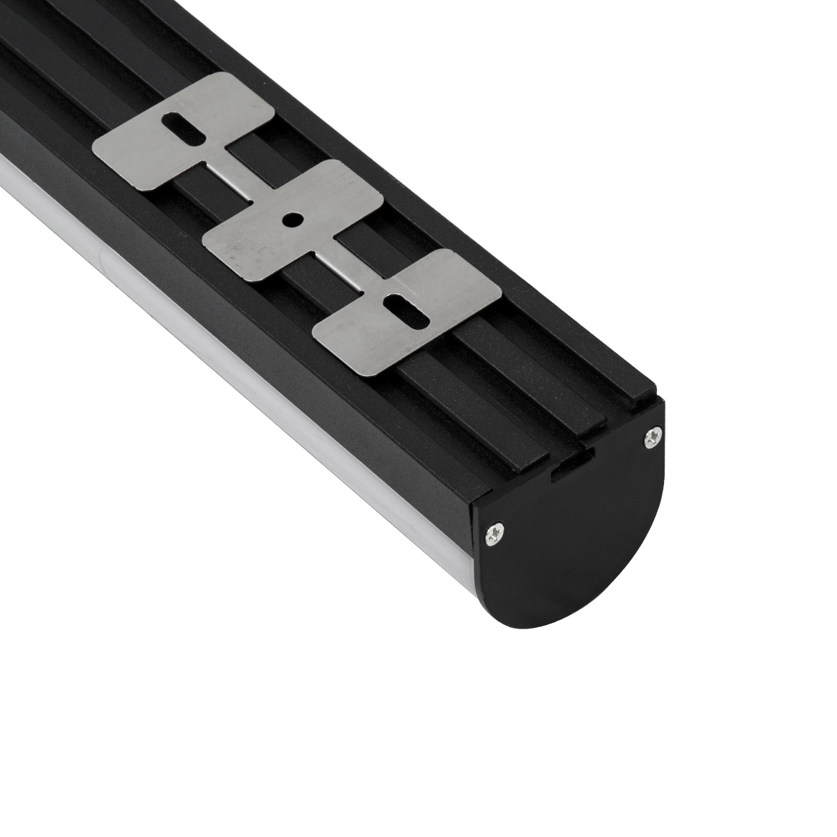 LEDTM® SURFACEPENDANT-PROFILE 70872-3M Προφίλ Αλουμινίου - Βάση & Ψύκτρα Ταινίας LED με Λευκό Γαλακτερό Κάλυμμα - Επιφανειακή & Κρεμαστή Χρήση - Πατητό Κάλυμμα - Μαύρο - 3 Μέτρα - Μ300 x Π4.5 x Υ4.2cm - Image 6