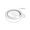 LEDTM® MiBOXER-FUT087-B 71403 Ασύρματο Χειριστήριο Αφής 1 Ζώνης DC 3V(2 x AAA) IP20 - RF 2.4GHz - Μαύρο - Μ8 x Π8 x Υ1.8cm - 3 Χρόνια Εγγύηση - Image 13