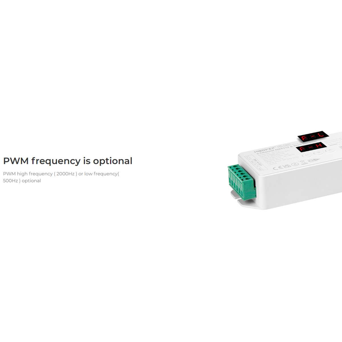 LEDTM® 71425 D3-CX Mi-BOXER DC DMX & RDM Dimmer High Speed Controller / Decoder 3 Καναλιών DC 12-24V 3 x 6A 144W - Max 18A 432W - IP20 Μ13 x Π5 x Υ2.5cm - 5 Years Warranty - Image 13